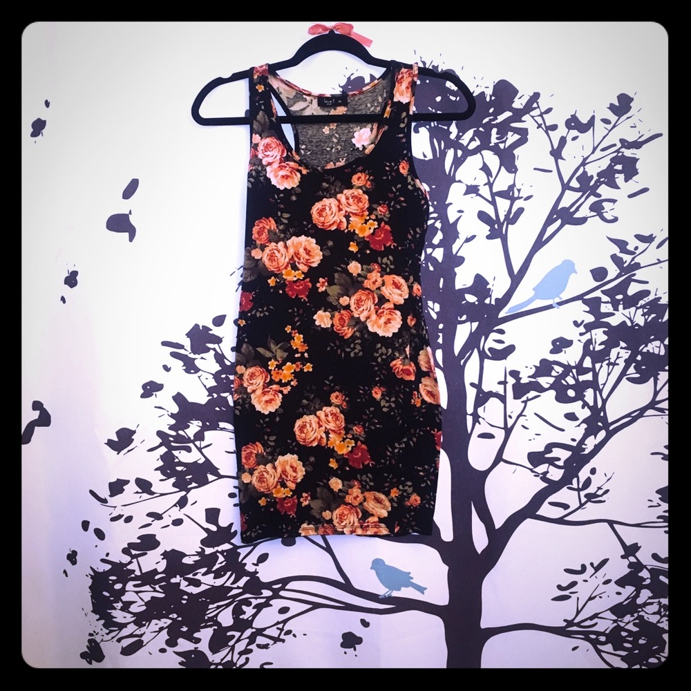 Floral Bodycon Dress